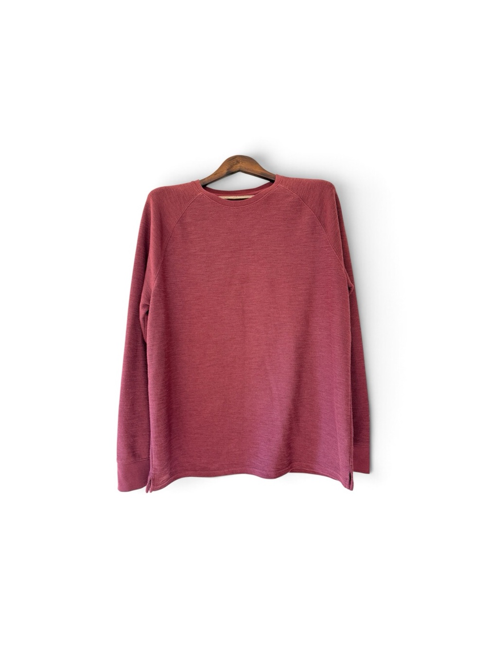 Men’s Goodfellow & Co Crewneck Sweater in Dusty Lighter Red — XL